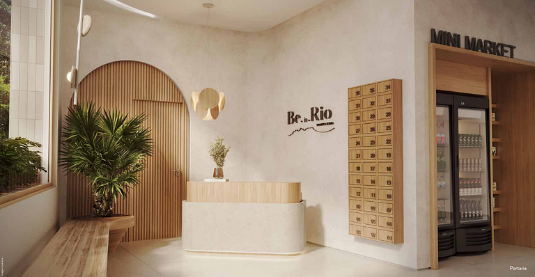 Apartamento studio e 2 ambientes em Copacabana - Rio de Jane