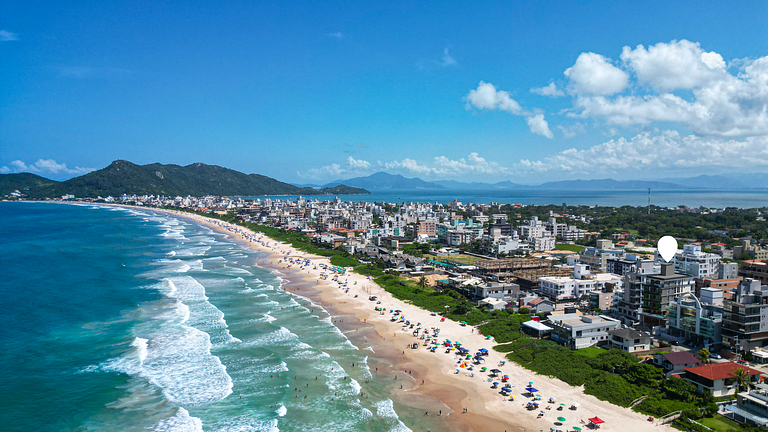 Apartamento frente mar 2 ambientes Mariscal - Bombinhas