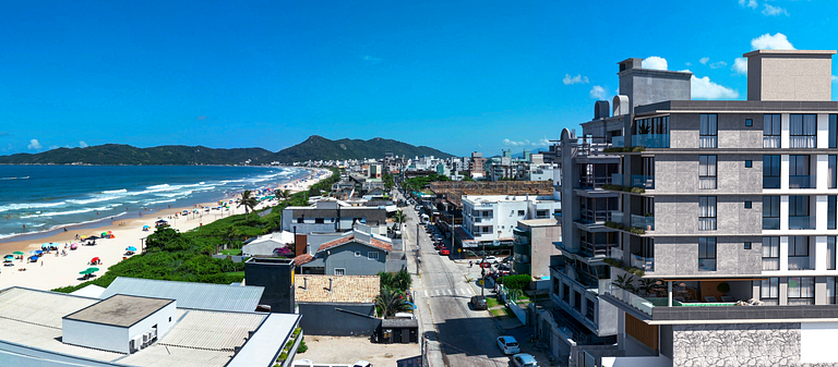 Apartamento frente mar 2 ambientes Mariscal - Bombinhas