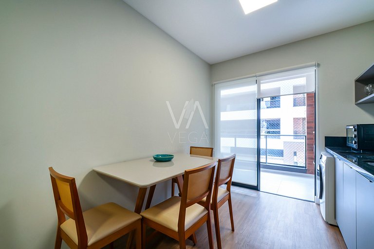 Apartamento a 120m do mar com Piscina