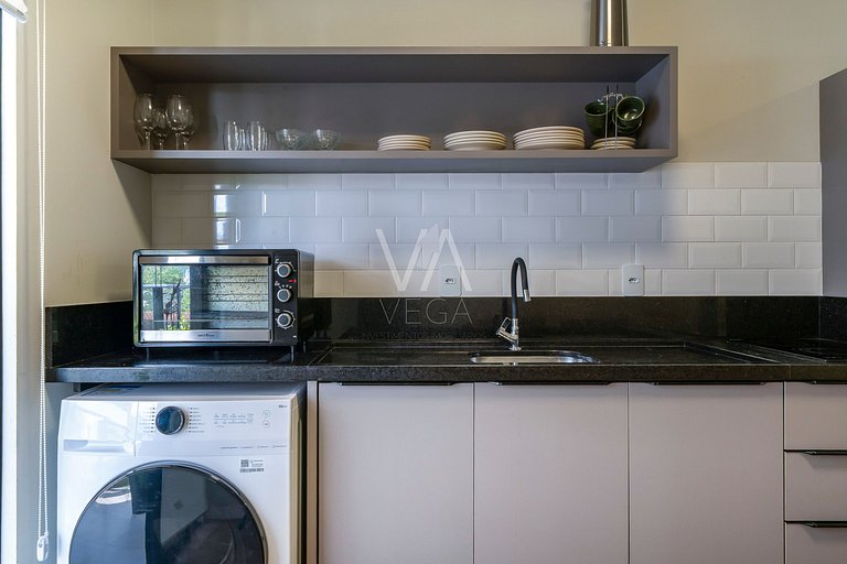 Apartamento a 120m do mar com Piscina