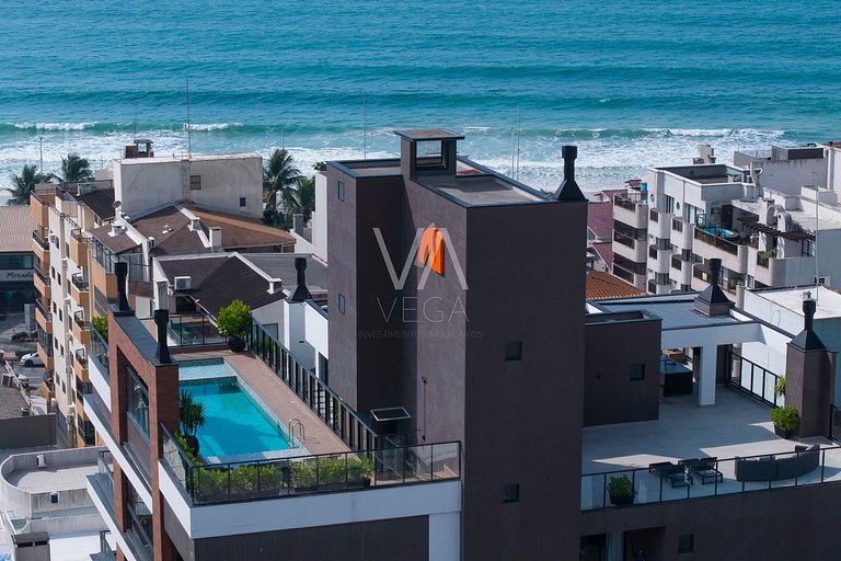 203- Apart com vista mar e piscina