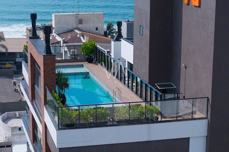 205- Studio com piscina em Bombas