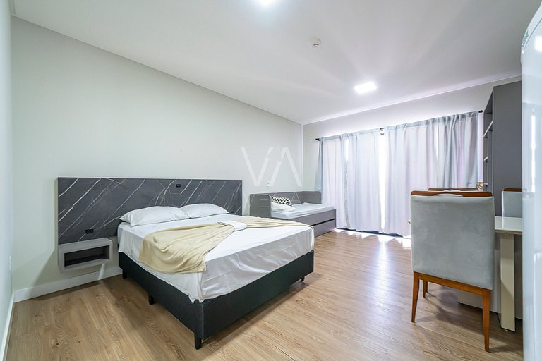 309 Apart Villa Francione com piscina em Bombas