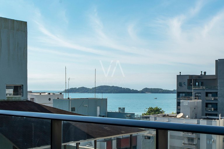 508- Apart com vista ao mar com piscina em Bombas