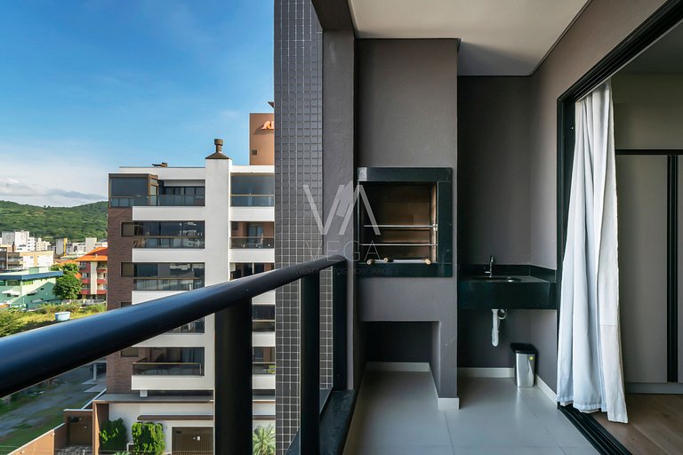 Studio com rooftop e piscina - A 120m do mar