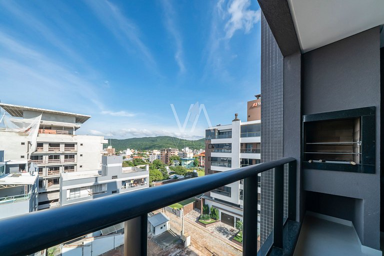 Studio com rooftop e piscina - A 120m do mar