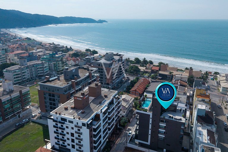 Studio com rooftop e piscina - A 120m do mar