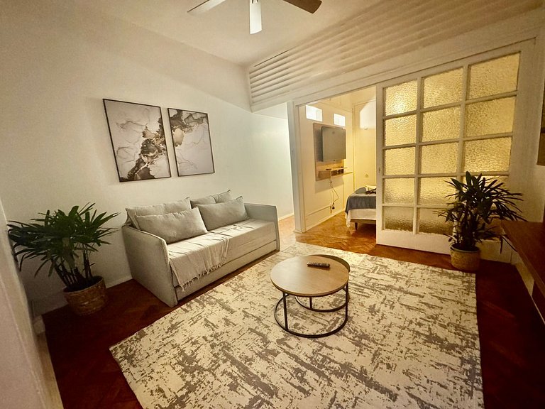 Apê em Ipanema 1 dormitório amplo e conforto