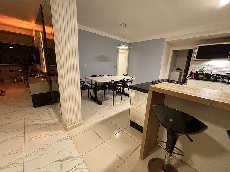 Apartamento frente mar Balneario Perequê