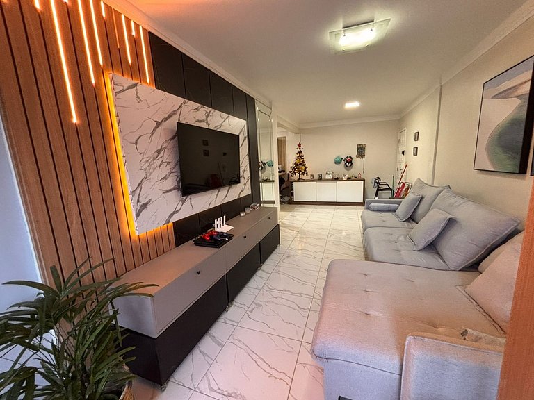 Apartamento frente mar Balneario Perequê