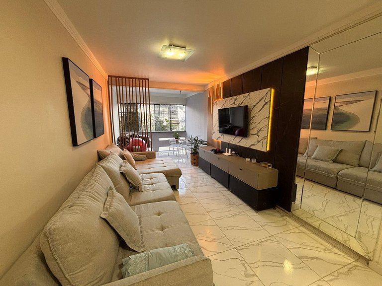 Apartamento frente mar Balneario Perequê