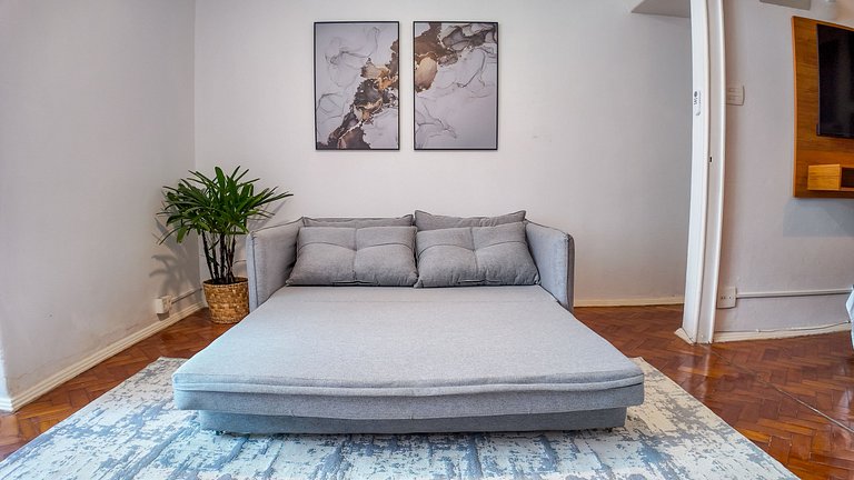 Apê Ipanema 1 dormitório a poucos mt do mar