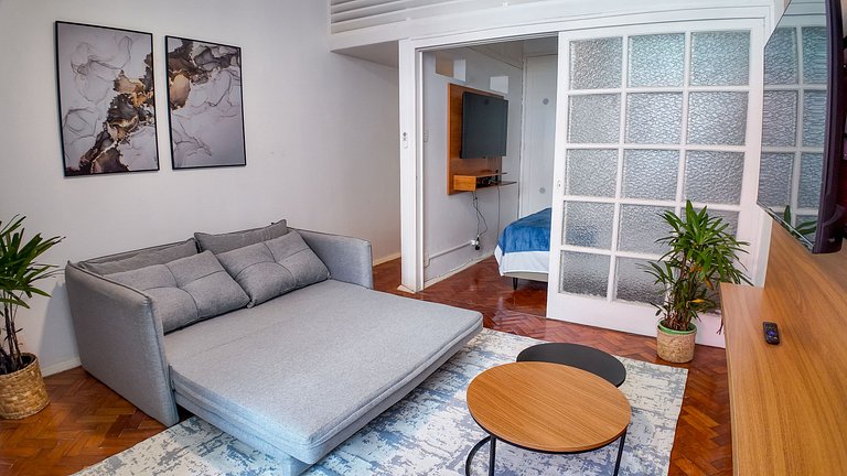 Apê Ipanema 1 dormitório a poucos mt do mar