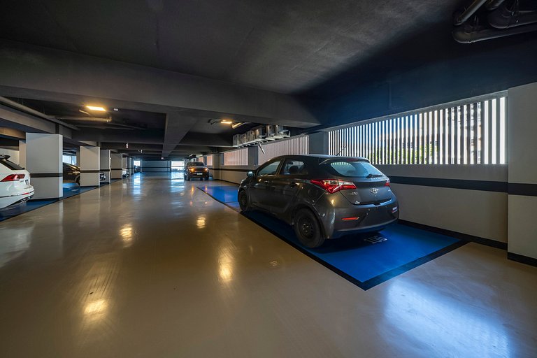 Piscina e academia: Apê 50 mts do mar 2 suítes