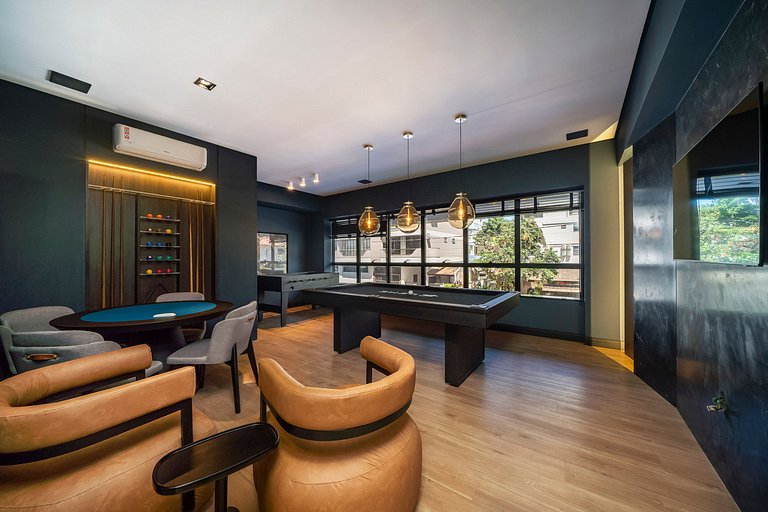 Apê alto padrão 3 suítes com piscina e academia