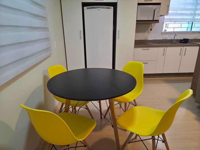 Apê 100 mt do mar na praia de Bombas