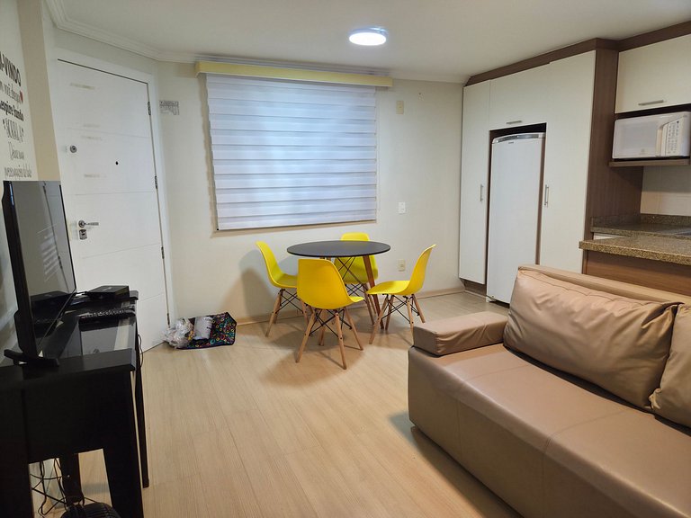 Apê 100 mt do mar na praia de Bombas