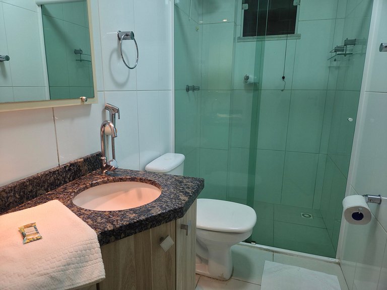 Apê 100 mt do mar na praia de Bombas